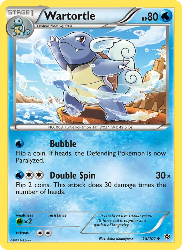 Wartortle #15/101