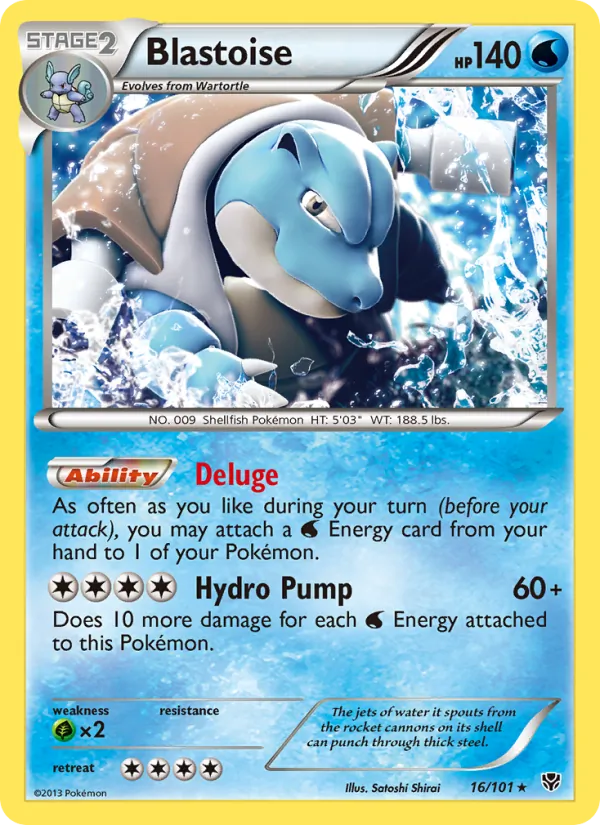 Blastoise #16/101