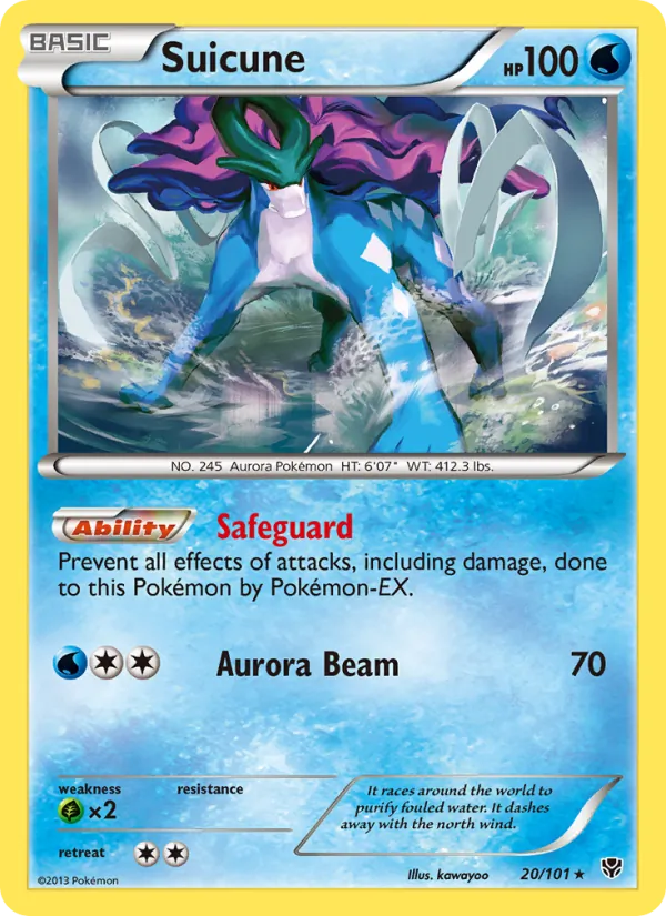 Suicune #20/101