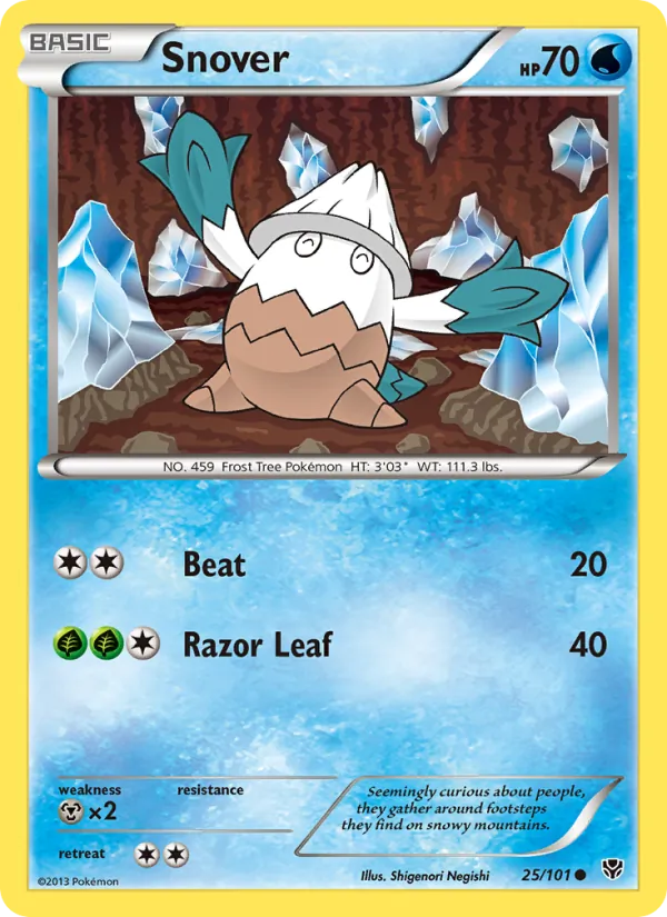 Snover #25/101