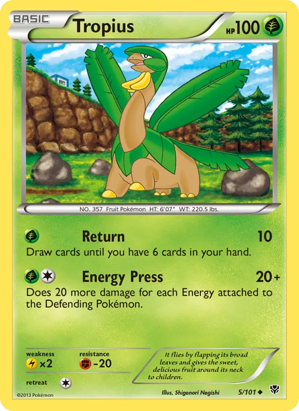 Tropius #5/101