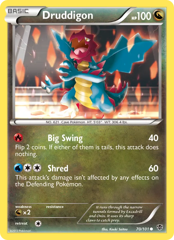 Druddigon #70/101