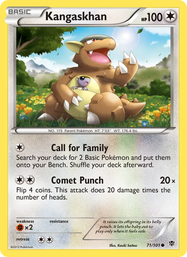 Kangaskhan #71/101