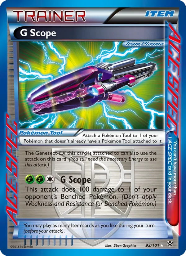G Scope, Plasma Blast #93/101