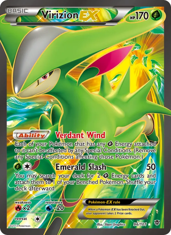 Virizion-EX #96/101