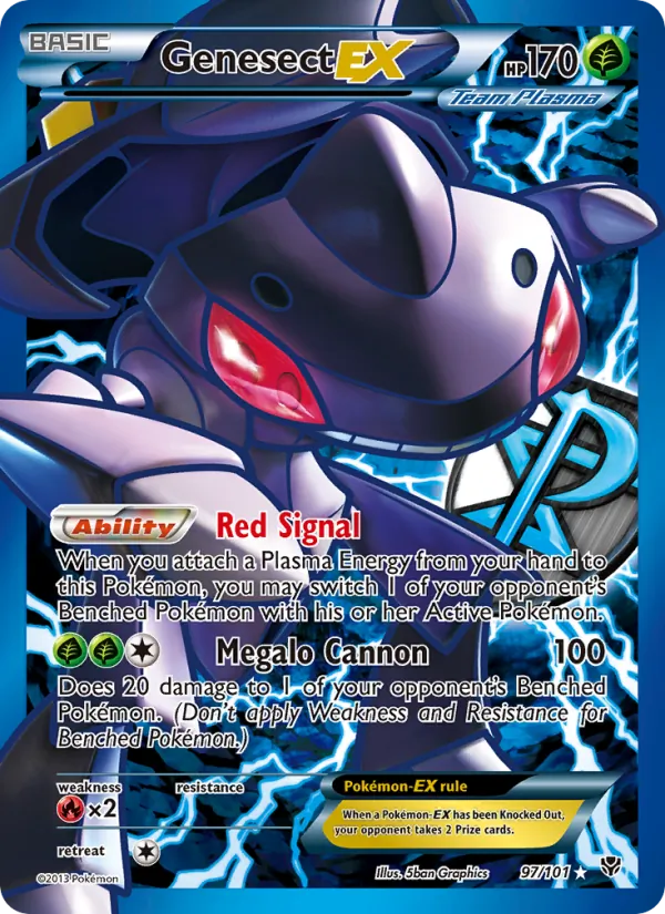Genesect-EX #97/101