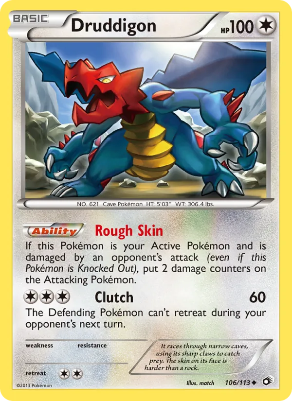 Druddigon #106/113