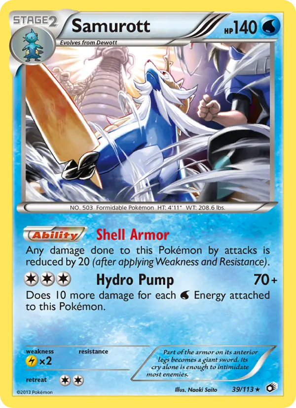 Samurott #39/113