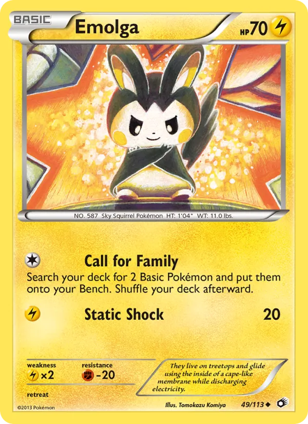 Emolga #49/113