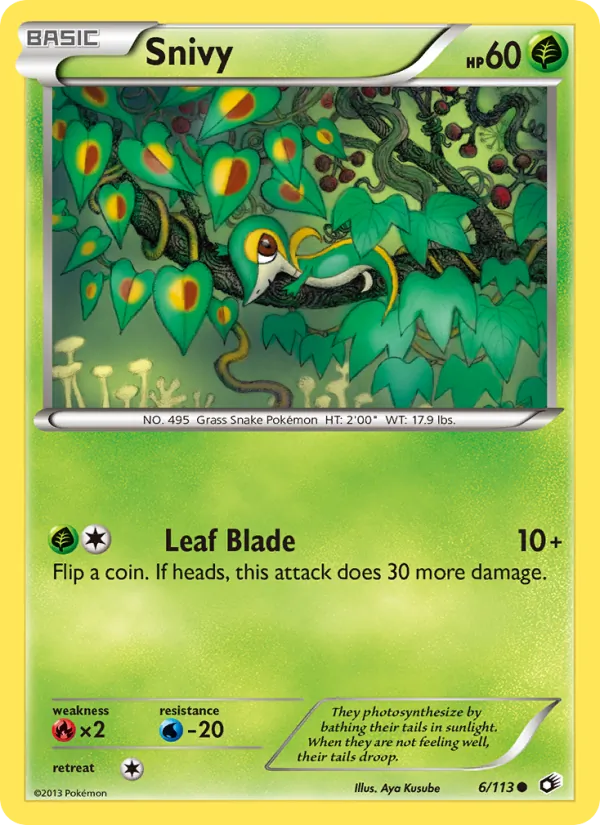 Snivy #6/113