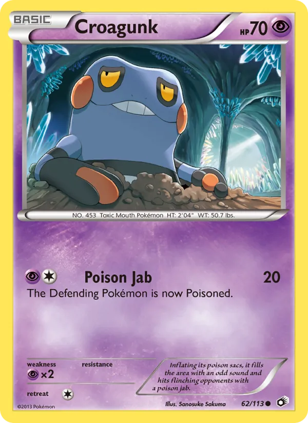 Croagunk #62/113