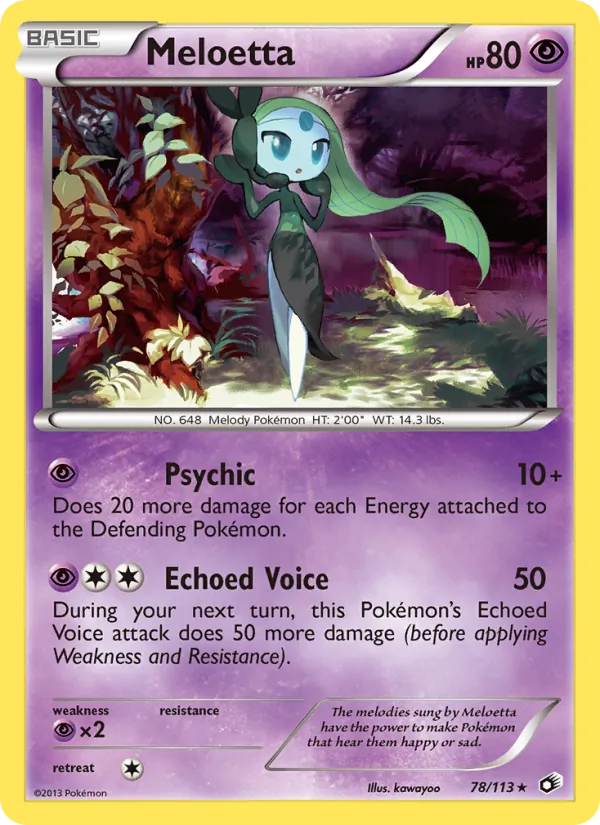 Meloetta #78/113