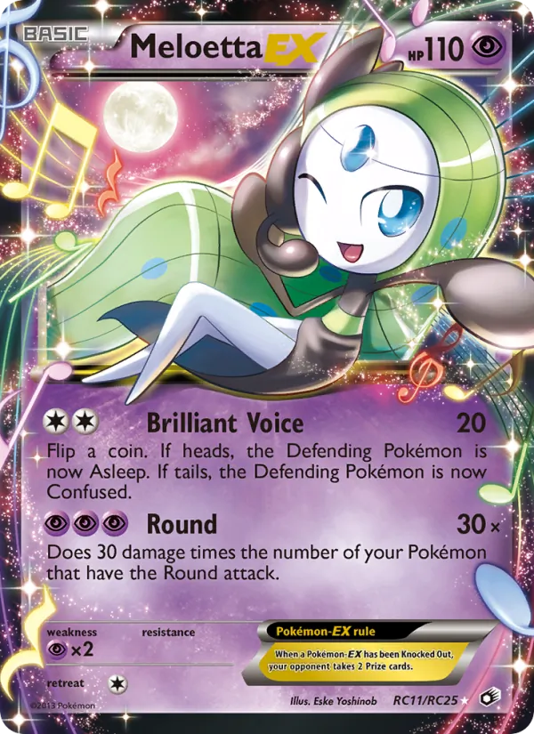 Meloetta-EX #RC11/113