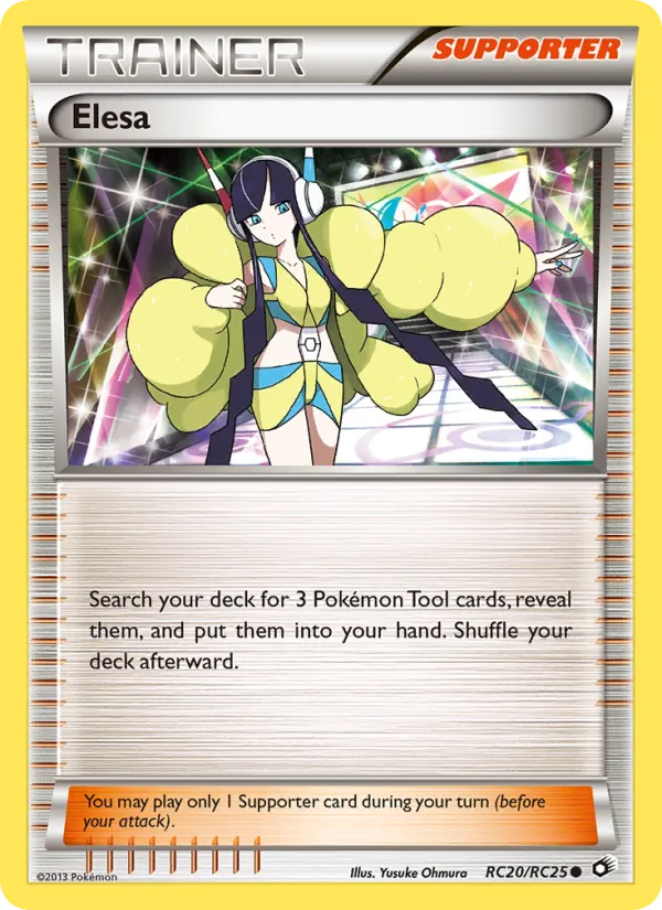 Elesa, Legendary Treasures #RC20/113