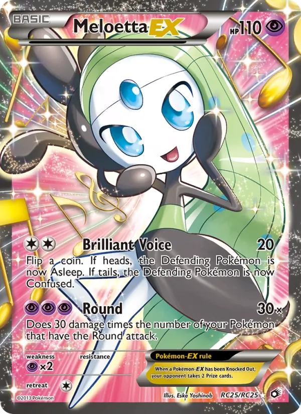 Meloetta-EX #RC25/113