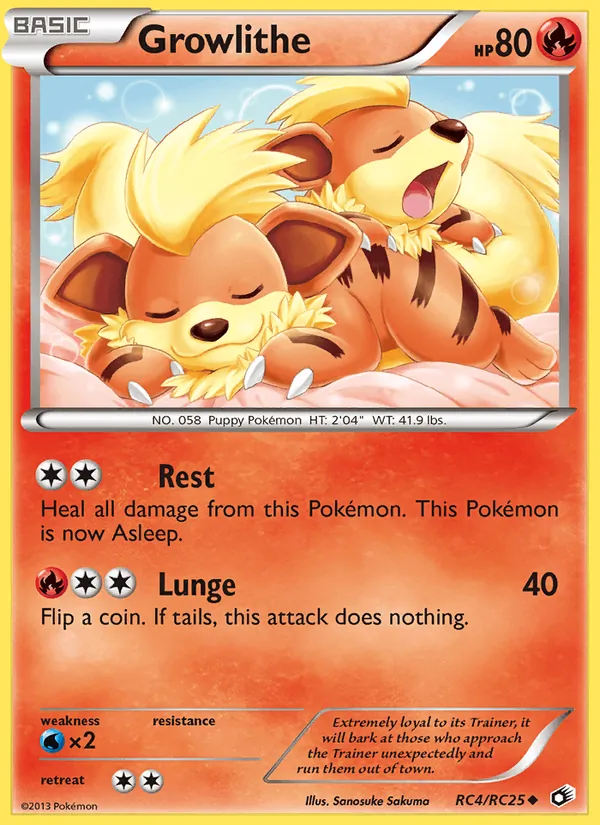 Growlithe #RC4/113