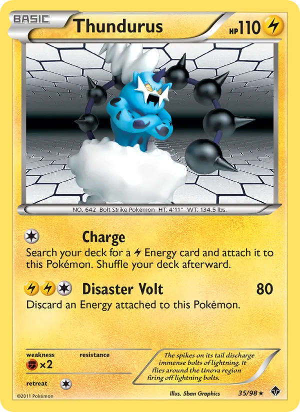 Thundurus #35/98