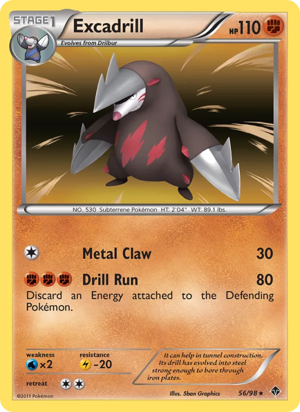 Excadrill #56/98