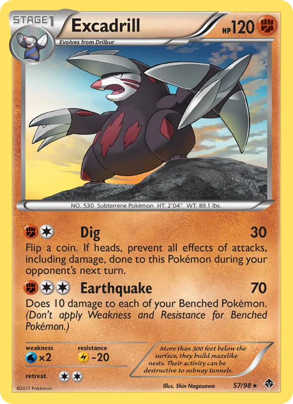 Excadrill #57/98