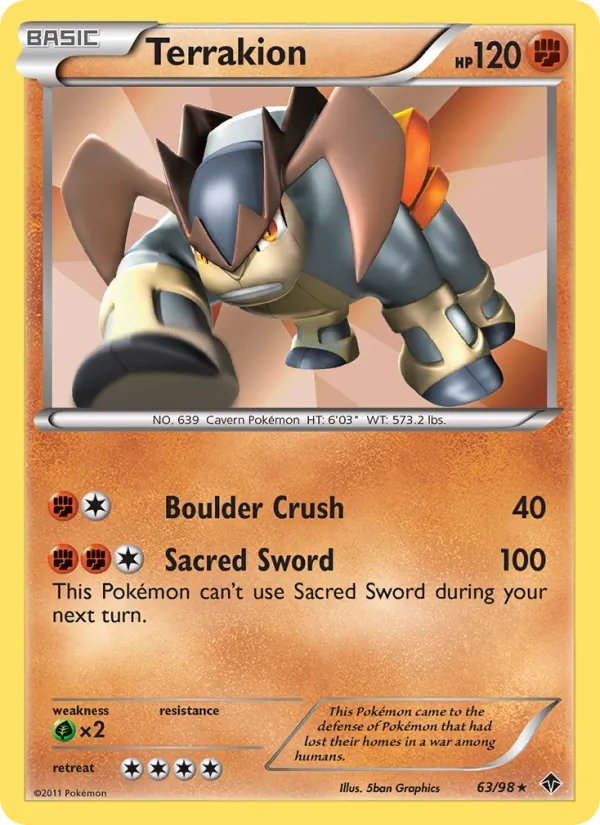 Terrakion #63/98