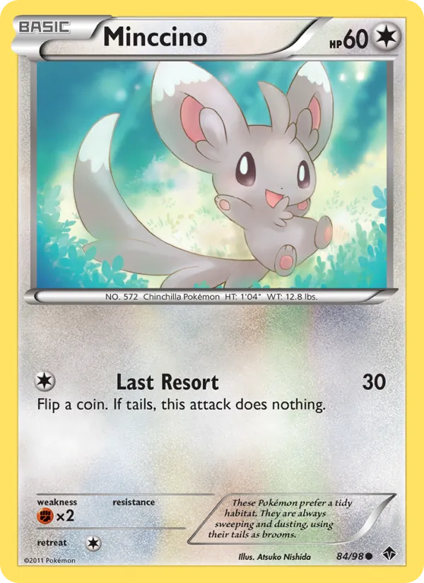 Minccino #84/98