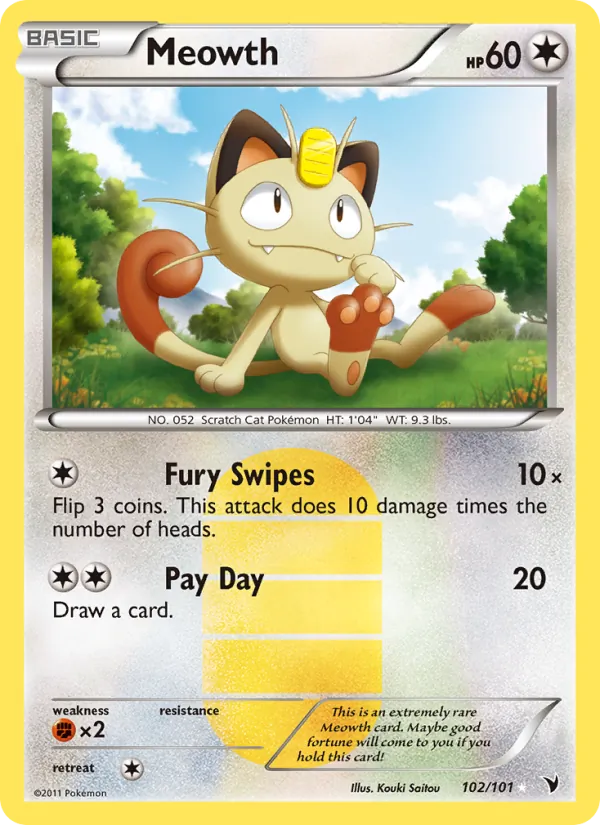 Meowth #102/101