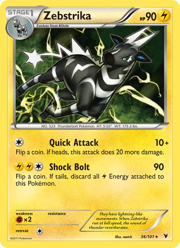 Zebstrika #36/101