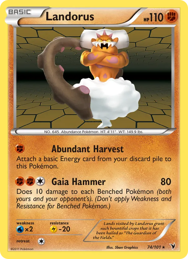Landorus #74/101