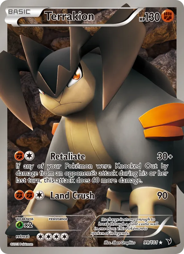 Terrakion #99/101