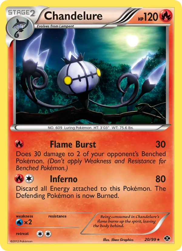 Chandelure #20/99