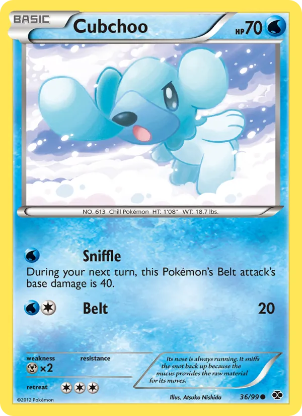 Cubchoo #36/99