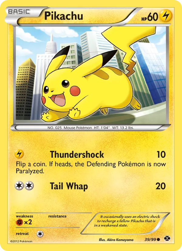 Pikachu #39/99
