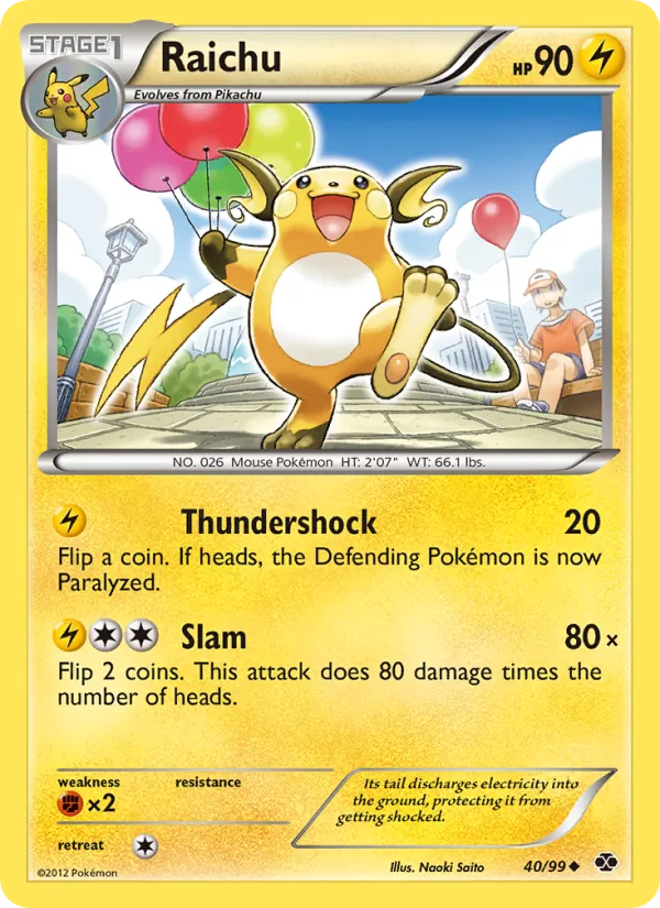 Raichu #40/99