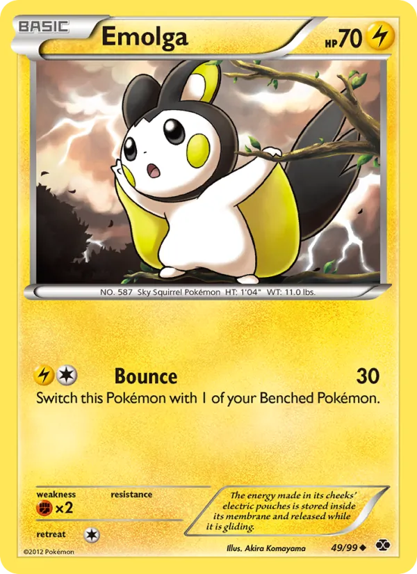 Emolga #49/99
