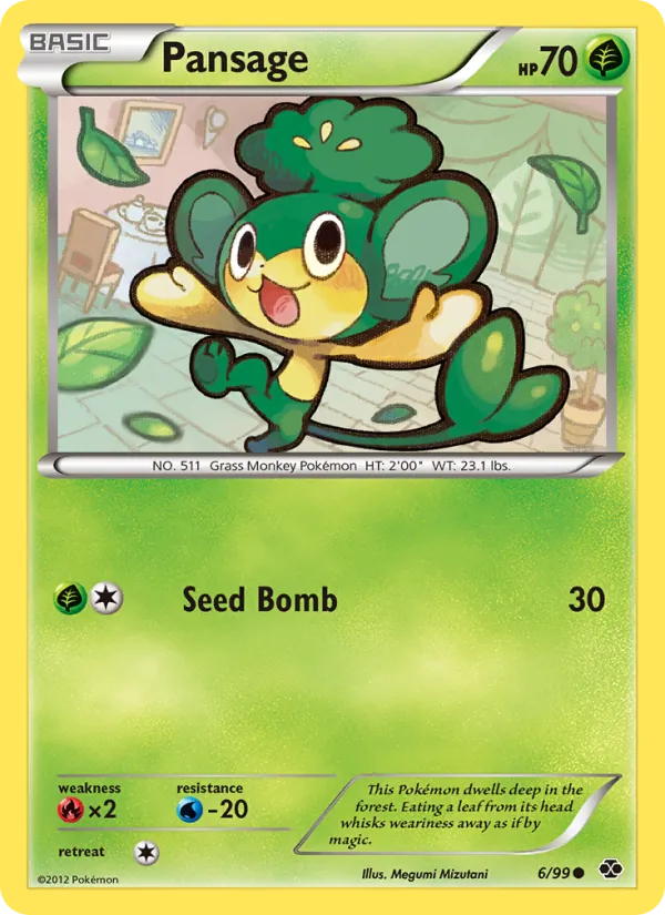 Pansage #6/99