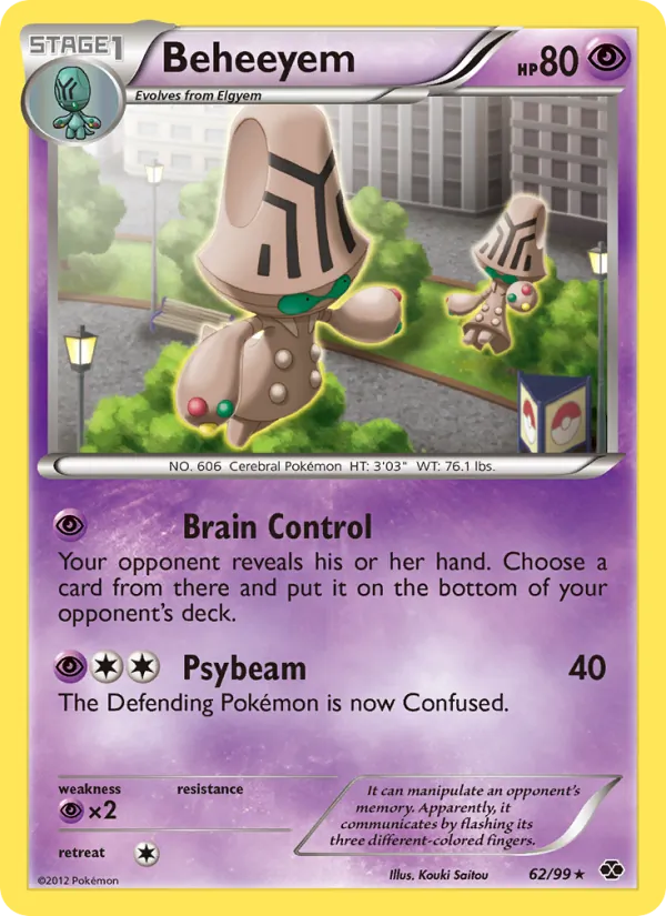Beheeyem #62/99