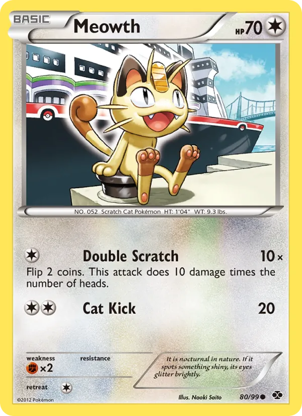 Meowth #80/99