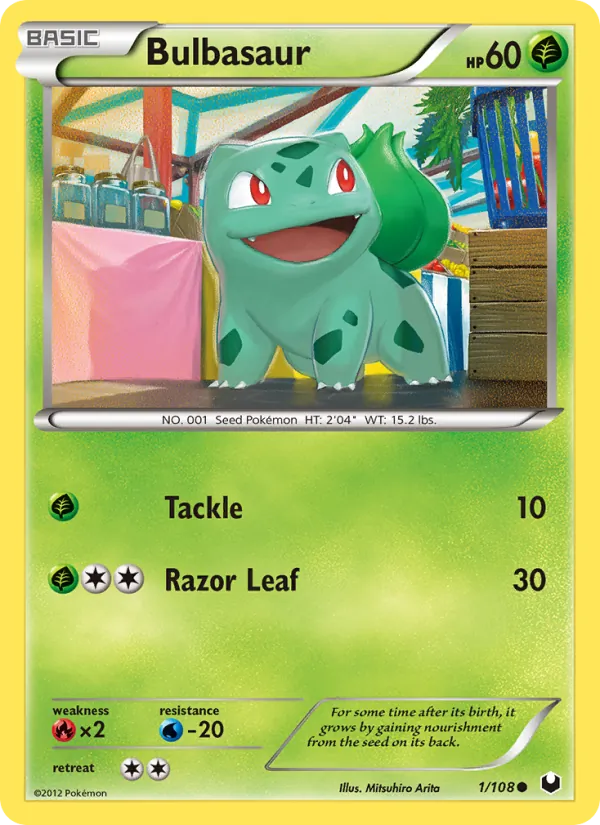 Bulbasaur #1/108