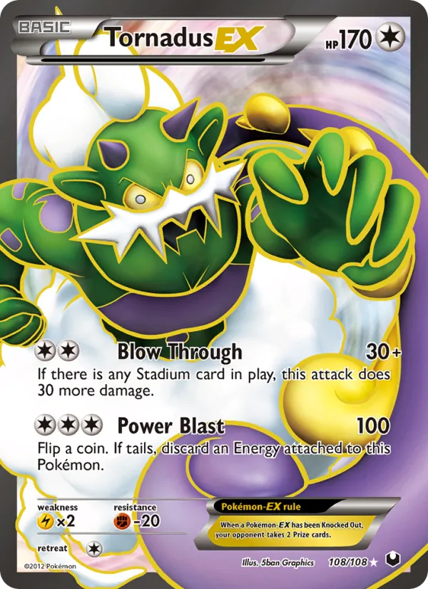 Tornadus-EX #108/108