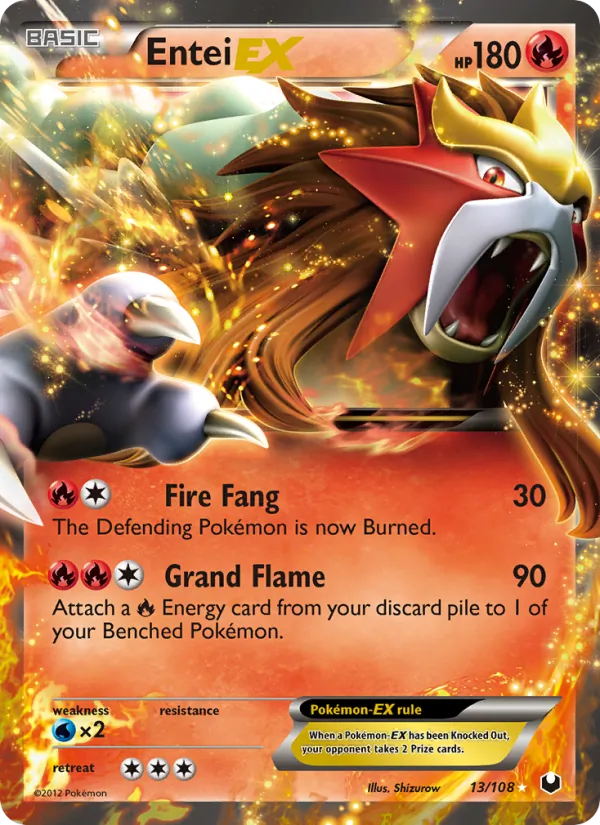 Entei-EX #13/108