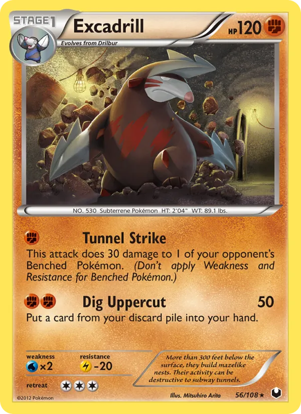 Excadrill #56/108
