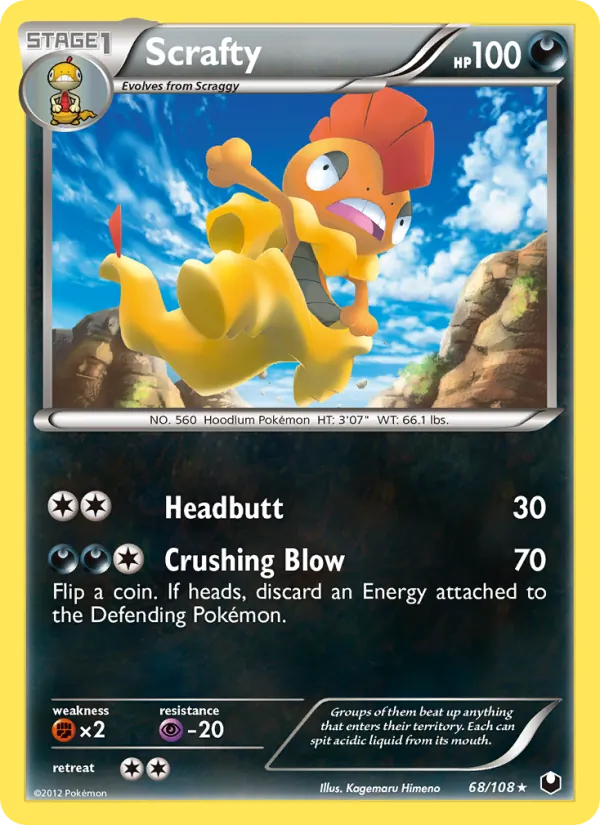 Scrafty #68/108