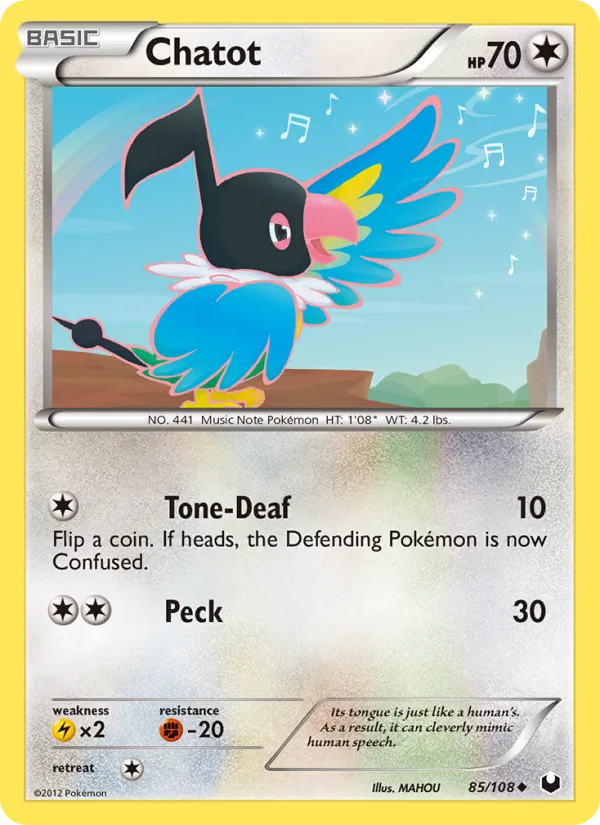 Chatot #85/108
