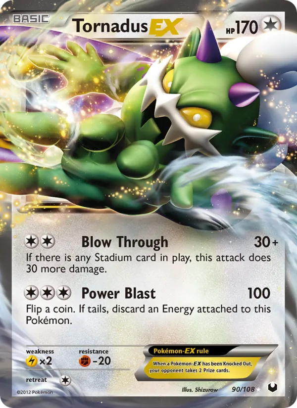 Tornadus-EX #90/108