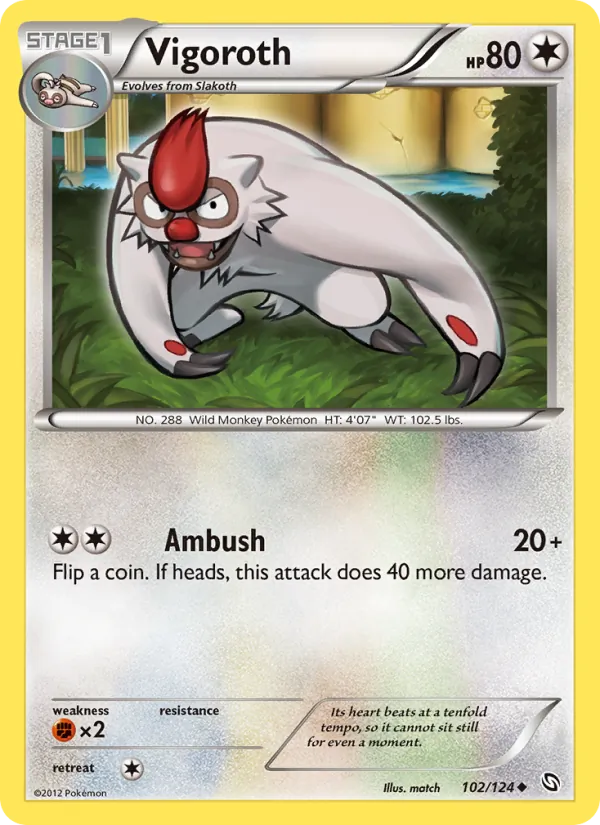 Vigoroth #102/124