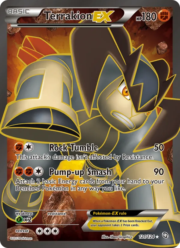 Terrakion-EX #121/124
