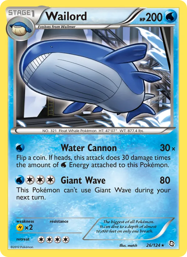 Wailord #26/124