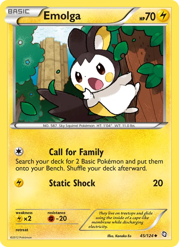 Emolga #45/124