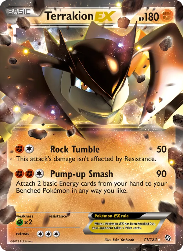 Terrakion-EX #71/124