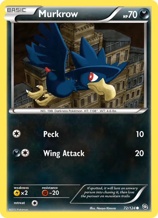 Murkrow #72/124